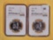 Superb GEMS! NGC-graded Franklin half dollars in Proof 67