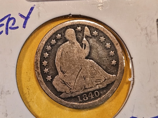 1840-O Seated Liberty Half Dime