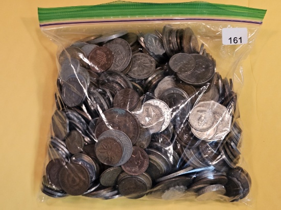 About 3 Pounds of Mixed World Coins