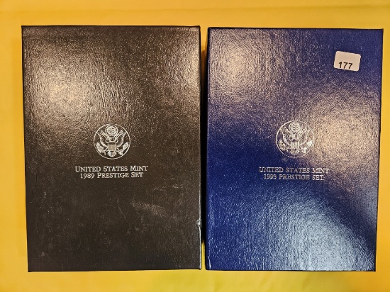 1989 and 1993 US SILVER Prestige Sets