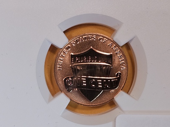 PERFECT! NGC 2018-S Lincoln Cent in Proof 70 RED Reverse Proof