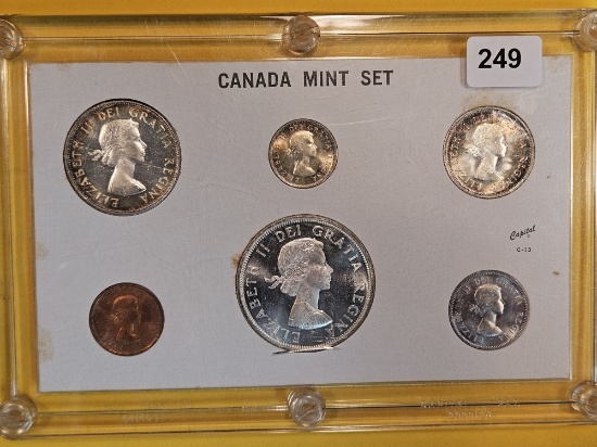 Super-swell 1964 Canada silver Mint Set