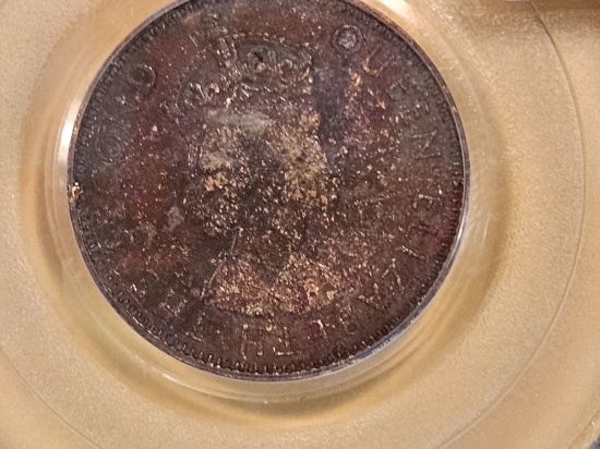 PCGS-graded Jamaica 1/2 Penny