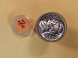 Brilliant Uncirculated roll of 1953-D Jefferson Nickels