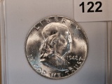 1948-D Franklin Half Dollar in Very Choice Brilliant Uncirculated FBL