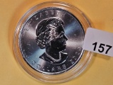 GEM Brilliant Uncirculated 2020 Canada Silver Five Dollars