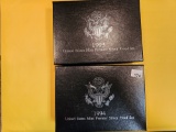 1993 and 1994 US Mint Premier SILVER Proof Sets