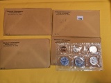 Four 1964 US Silver Proof Sets