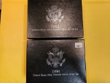 1992 and 1994 US SILVER Prestige Sets