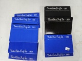 Ten mixed US Proof Sets
