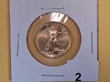 GOLD! GEM Brilliant Uncirculated 1999 American Gold Eagle Ten Dollars