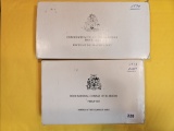 Two Larger, World, Silver proof Coin Sets