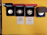 Four Silver Proof World Coins