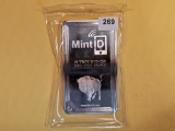 TEN Troy ounce .999 fine silver MINT ID Bar
