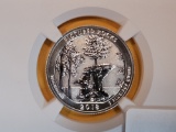 PERFECT! NGC 2018-S SILVER Washington Quarter in Proof 70 Reverse Proof