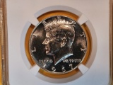 Superb GEM! NGC 1967 SMS Kennedy Half Dollar in Mint State 67
