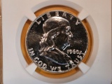 Superb GEM! NGC 1960 Franklin Half Dollar