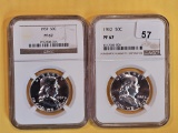 Superb GEMS! NGC-graded Franklin half dollars in Proof 67