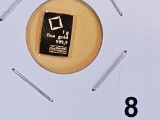 GOLD! Valcambi One Gram .9999 fine Gold bar