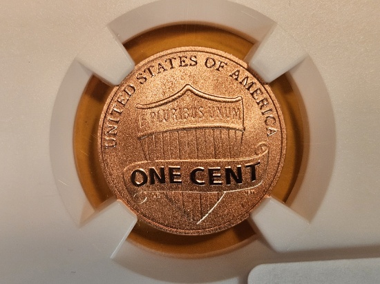 PERFECT! NGC 2017-S Lincoln Cent in Specimen 70 RED Enhanced Finish