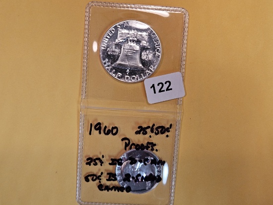 Two purty GEM Proof CAM and Deep CAM coins