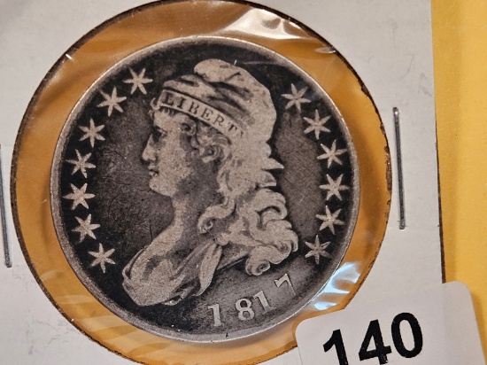 1817 Capped Bust Half Dollar