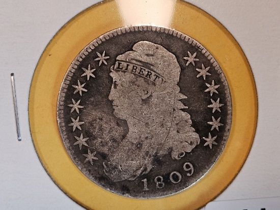 1809 Capped Bust Half Dollar