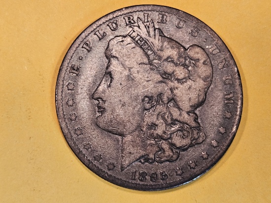 ** KEY DATE ** 1895-O Morgan Dollar in Very Good