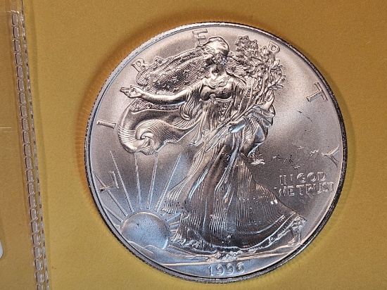 Brilliant Uncirculated 1996 American Silver Eagle
