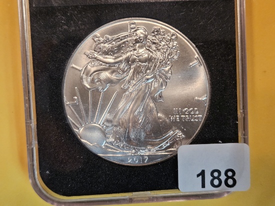 GEM Brilliant Uncirculated 2017 American Silver Eagle
