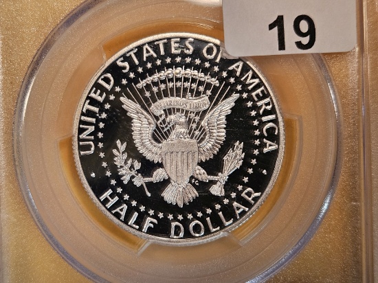 PERFECT! PCGS 2014-P Kennedy SILVER Half Dollar in Proof 70 Deep Cameo