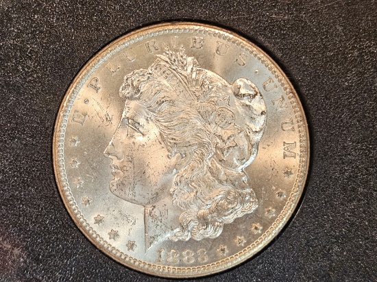** KEY DATE ** NGC GSA 1883-CC Morgan Dollar in Mint State 63