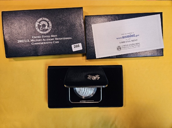 GEM Proof Deep Cameo 2022 US Military Academy Commemorative Silver Dollar