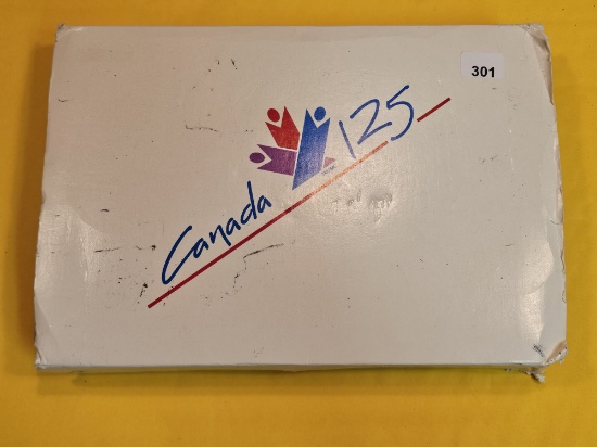 Canada 125 Silver 25-cent Coin set