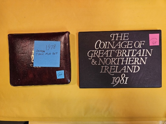 1978 Canada Set and 1981 GB & Northern Ireland set