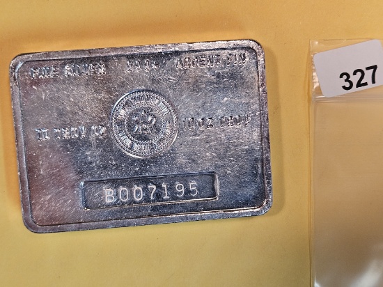 Ten Troy ounce .999 fine silver bar
