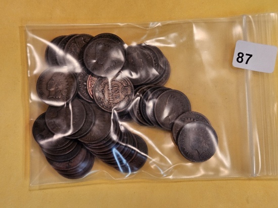 Fifty Indian Cents