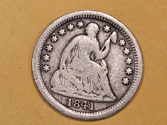 * Semi-Key 1841-O Seated Liberty Half Dime