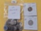 Fifty Circulated Barber Silver Dimes, 1853 Arrows Seated Liberty Silver Half Dime and 1945-S Micr...