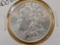Variety! Brilliant Uncirculated 1891 Morgan Silver Dollar with DDO Ear