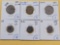 Six Mixed World Coins