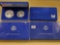 Four US Mint United States Liberty 2-coin Silver Proof Sets