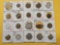 Twenty Mixed Foreign Tokens and Medals