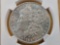 NGC 1887 Morgan Silver Dollar in Mint State 63