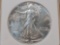 NGC 1986 American Silver Eagle in Mint State 69