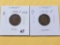 1909 and 1909-VDB Lincoln Wheat Cents