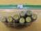 Eight Mixed Year Rolls of Circulated Wheat Cents. 40's and 50's