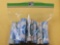 Eight Brilliant Uncirculated Bank-wrapped Rolls of Jefferson Nickels