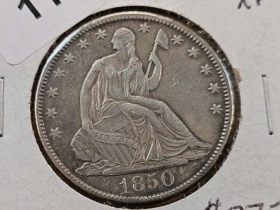 1850-O Seated Liberty Half Dollar