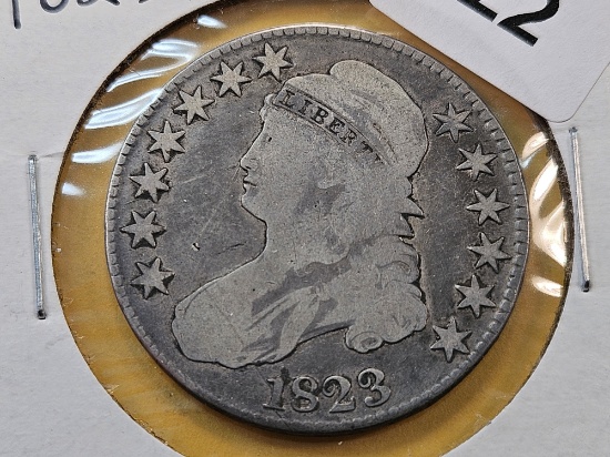 1823 Bust Half Dollar